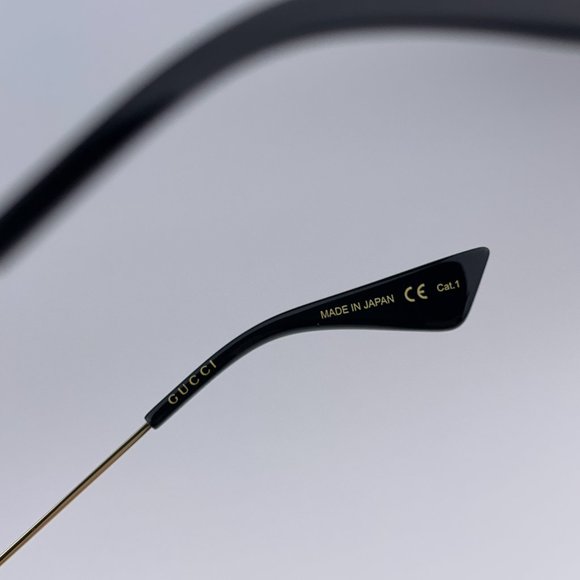 NEW GUCCI LOGO GG0511S 006 Black Multicolor Gray Gradient Square Women Sunglasse - Picture 6 of 10